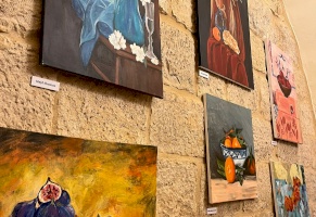 معرض ( رُمان ) في لوكندة فرح 