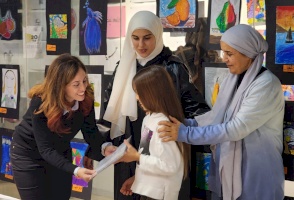 معرض نتاج طلبة مساق بستان الفن ومساق أساسيات ومبادئ الرسم للفصل الأكاديمي الأول 2023