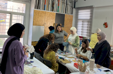 Trainer Training for Art Workshops in Palestinian Villages.