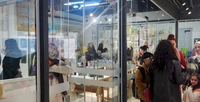 معرض &quot;على قماش 2 &quot;لطلبة المستويات الأكاديمية في مدرسة الفنون البصرية