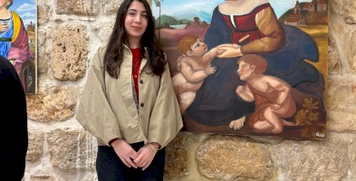 منتدى الفنون البصرية يفتتح معرض أعمال طلبة المساقات الأكاديمية والهواة في البلدة القديمة كفر عقب