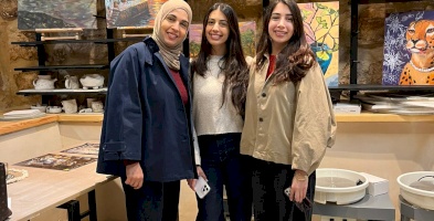 منتدى الفنون البصرية يفتتح معرض أعمال طلبة المساقات الأكاديمية والهواة في البلدة القديمة كفر عقب