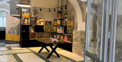 منتدى الفنون البصرية يفتتح معرض أعمال طلبة المساقات الأكاديمية والهواة في البلدة القديمة كفر عقب