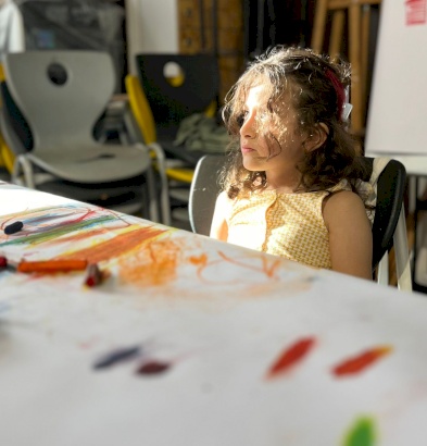 الفصل الثاني في مدرسة الفنون 