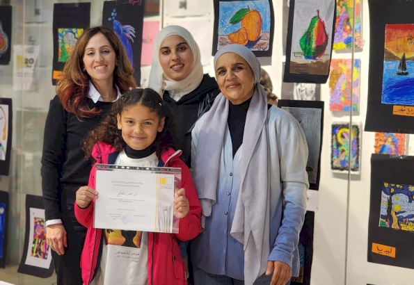 معرض نتاج طلبة مساق بستان الفن ومساق أساسيات ومبادئ الرسم للفصل الأكاديمي الأول 2023