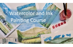 Watercolor and Ink Painting Course